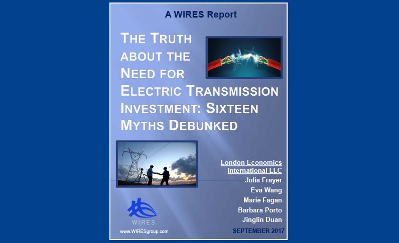 The Truth About the Need for Electric Transmission Investment: Sixteen Myths Debunked