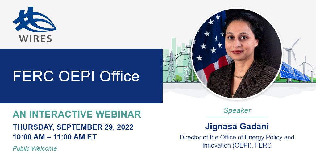 September 2022 Webinar – FERC OEPI Office