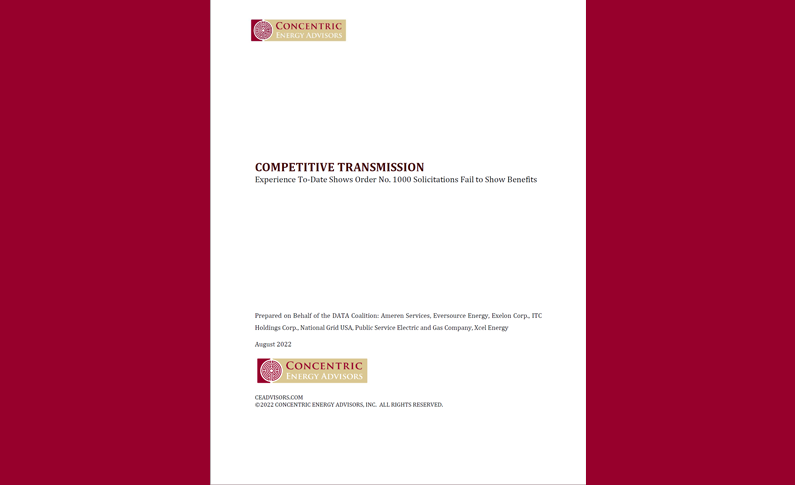 Competitive Transmission: Experience To-Date Shows Order No. 1000 Solicitations Fail to Show Benefits