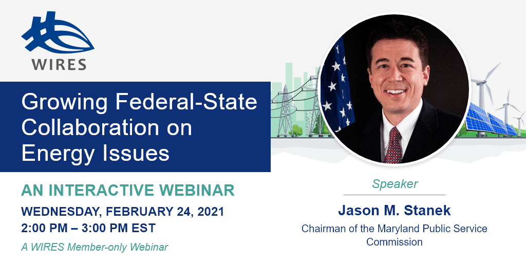 February Webinar – Growing Federal-State Collaboration on Energy Issues