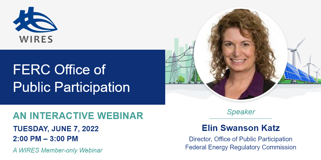 June 2022 Webinar – FERC Office of Public Participation